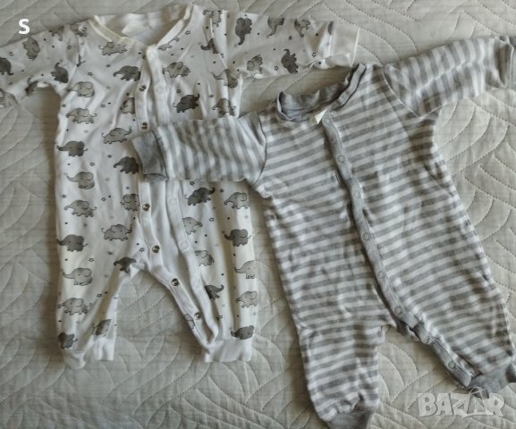 H&M - бебешки пижами - 2 бр. , снимка 1 - Бебешки пижами - 35206454