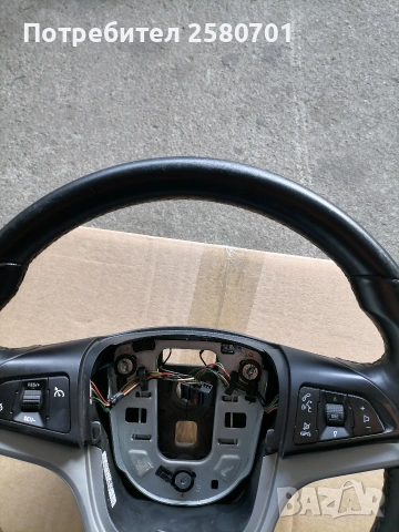 Продавам оригинален кожен мулти волан за Шавролет Трак 2011г , снимка 5 - Аксесоари и консумативи - 54041633