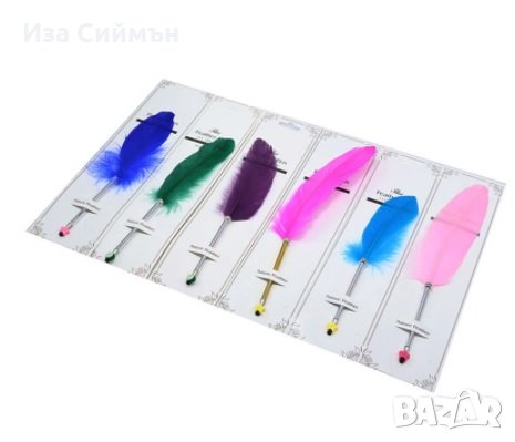 Писалки с естествено перо, снимка 2 - Ученически пособия, канцеларски материали - 32127809