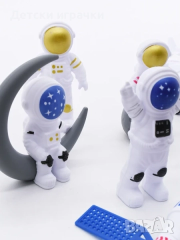Комплект Космос с ракети и астронавти , снимка 4 - Образователни игри - 52633085