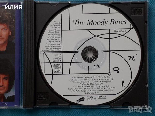 The Moody Blues – 1989 - The Story Of The Moody Blues... Legend Of A Band(Classic Rock), снимка 3 - CD дискове - 42789430