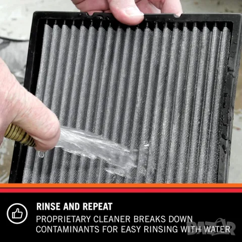 К&N комплект за почистване на филтър купе, снимка 3 - Аксесоари и консумативи - 47656720