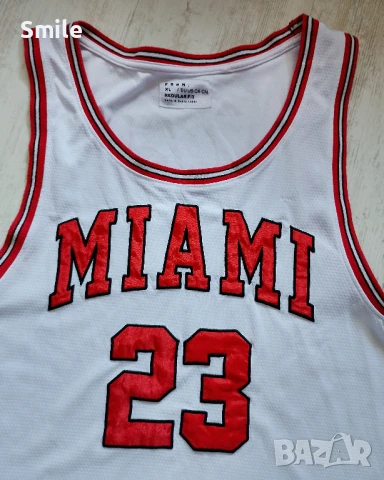 Потник баскетбол MIAMI HEAT / номер 23, снимка 2 - Спортни дрехи, екипи - 50620067