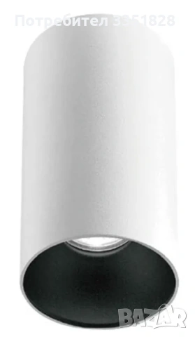 ЛУНИЧКА БЯЛА ТИП СПОТ ЗА ВЪНШЕН МОНТАЖ 