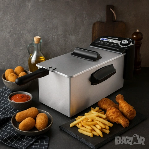 Фритюрник. , снимка 2 - Фритюрници - 54306243