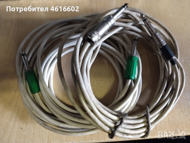 Кабели за китари, микрофони или друго, снимка 2 - Микрофони - 52446042