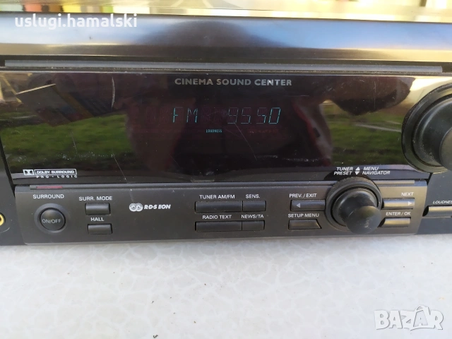 Усилвател/ресийвър Philips, снимка 3 - Ресийвъри, усилватели, смесителни пултове - 53054735