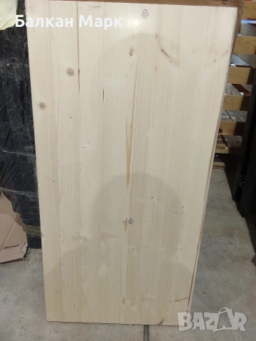 Дървен плот (лепен ) смърч – 800 x 400 x 18 mm, снимка 3 - Други - 53903778