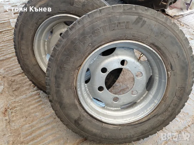Гуми с джанти за ремарке.Конзола за ЮМЗ 