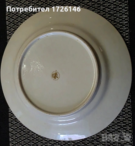 Порцеланова чиния на Дянко Стефанов , снимка 3 - Чинии - 54351872