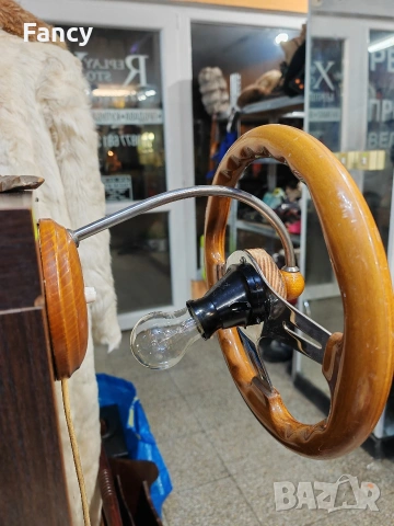 Страхотна стенна лампа, аплик, снимка 4 - Антикварни и старинни предмети - 53047939