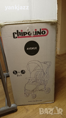Детска количка Chipolino Avenue 2in1, снимка 1 - Детски колички - 44715779