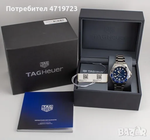TAG Heuer Aquaracer 42mm с кутия, снимка 3 - Мъжки - 56099396