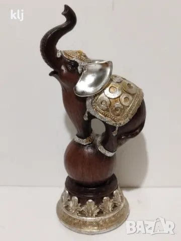 Статуетка слон, снимка 5 - Статуетки - 49239508