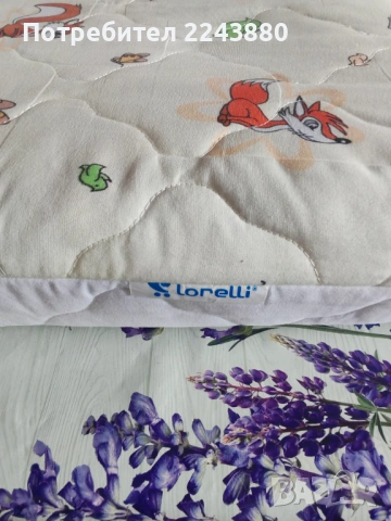 Продавам в добро състояние матрак 65/110/10 за бебешка кошара, снимка 3 - Матраци - 53204809