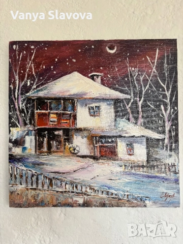 Зимна тишина, снимка 3 - Картини - 52874202