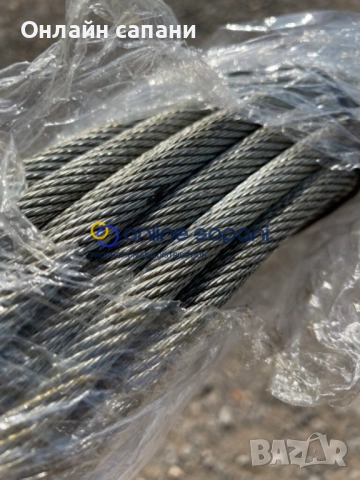 Стоманени въжета Херкулес за кранове, лебедки, тракове, хаспели и други машини, снимка 3 - Други машини и части - 25688229