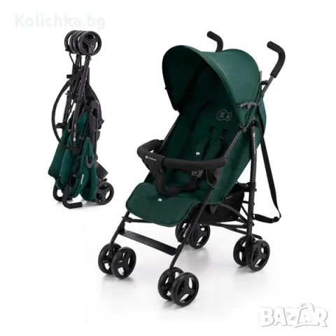 Kinderkraft Бебешка количка Tik Зелена NEW023980
