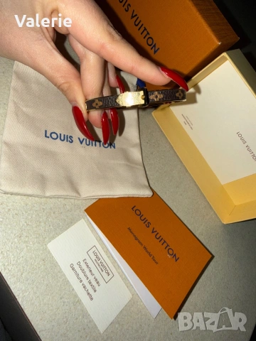 Гривна Louis Vuitton с кутия, снимка 5 - Гривни - 53221456