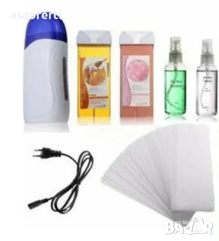 Комплект за кола маска Automat, нагревател, 2 пълнителя, 100 ленти и 2 лосиона, снимка 2 - Епилатори - 51616557