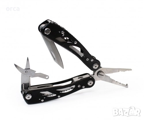 Многофункционални клещи FilStar – мултиинструмент 8 в 1 за риболов и туризъм, снимка 4 - Такъми - 52455207