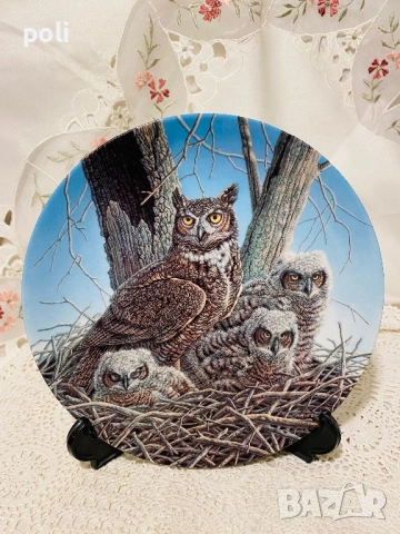 порцеланова чиния за стена 