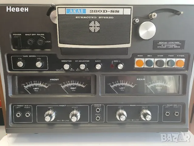 Ролков магнетофон  AKAI 280D-SS, снимка 10 - Ресийвъри, усилватели, смесителни пултове - 47851398
