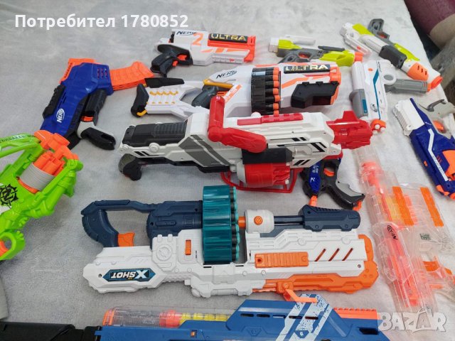 Детски пушки със стрели и топчета, аирсофт , снимка 12 - Електрически играчки - 38686385