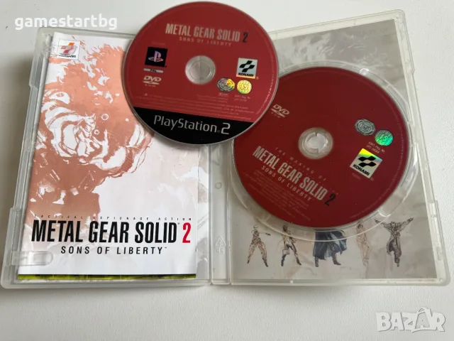 Metal Gear Solid 2 Sons Of Liberty за PS2, снимка 3 - Игри за PlayStation - 55724401