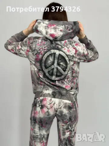 Дамски комплект горнище и долнище COCO BIANCA PEACE , снимка 2 - Комплекти - 47306074