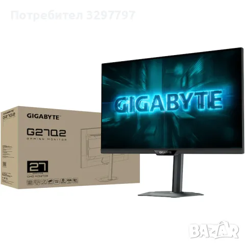 Нов! Монитор Gigabyte G27Q2 2K 210hz 