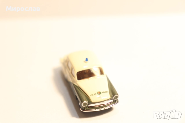 BREKINA 1/87 H0 ВАРТБУРГ POLICE ПОЛИЦИЯ КОЛИЧКА МОДЕЛ, снимка 4 - Колекции - 52722326