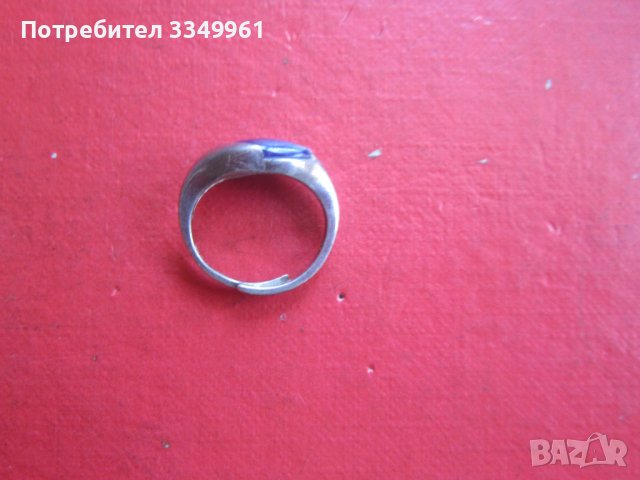 Страхотен сребърен пръстен с камък 925 РОВ, снимка 2 - Пръстени - 36704154