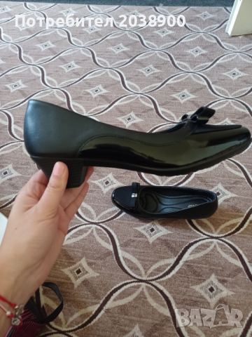 Черни обувки , снимка 3 - Дамски ежедневни обувки - 44695128