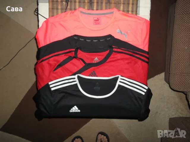 Тениски PUMA, ADIDAS  мъжки,2-3ХЛ