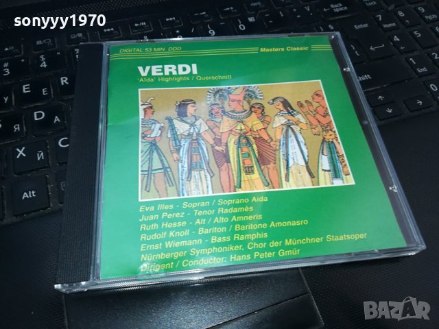 VERDI AIDA CD MADE IN HOLLAND 1802241100, снимка 1 - CD дискове - 44349654