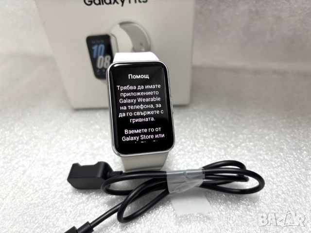 Смарт фитнес гривна Samsung Galaxy Fit3 R390, снимка 4 - Смарт гривни - 53340646