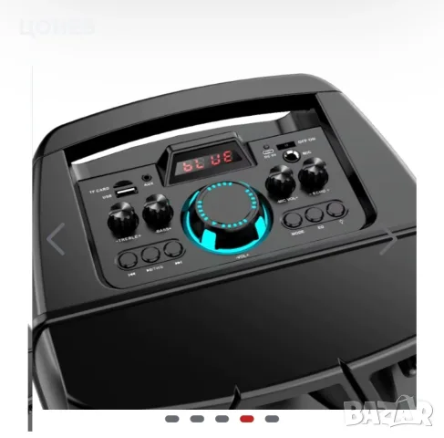 Тонколона + микрофон Bluetooth PZX ZQS8210, снимка 8 - Тонколони - 56020718