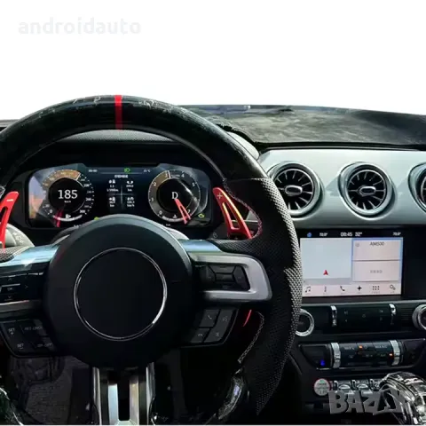 Дигитален километраж LCD 12.3" ​​Mustang 2015-2021 LINUX SYSTEM, снимка 3 - Аксесоари и консумативи - 49602507