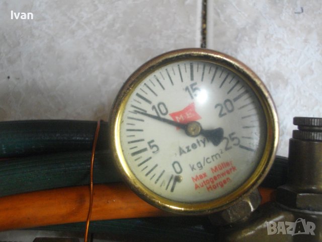 Оксижен Резак 33,5 см с 5м. Маркучи и Редуцир Вентил-2 Манометри/Клапан, снимка 8 - Други инструменти - 40431381