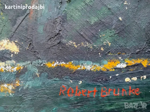 Голяма маслена картина рисувана с маслени бои върху платно, снимка 7 - Картини - 49997940