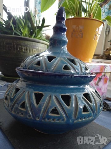 красив керамичен предмет на изкуството от Тунис, снимка 3 - Декорация за дома - 42892665