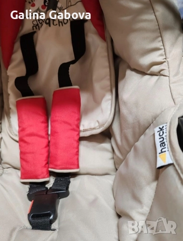 Детско столче "Hauck" , снимка 4 - Столчета за кола и колело - 49479829