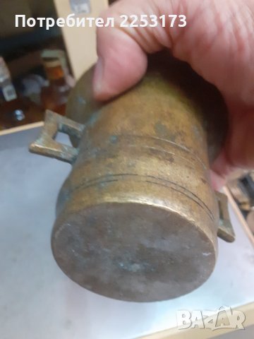 Среден аптекарски хаван с уши, снимка 3 - Други - 42077345