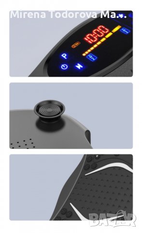 Вибрационна плоча, фитнес уред, снимка 3 - Фитнес уреди - 37009863