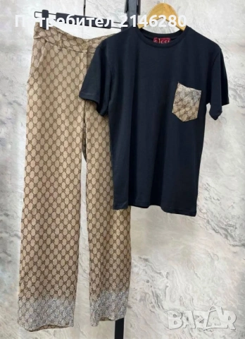 Комплект панталон с тениска Gucci, снимка 2 - Комплекти - 54245246