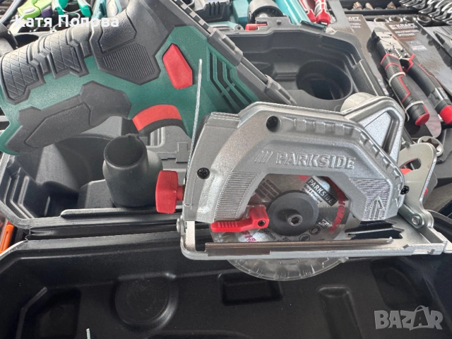 Parkside ръчен циркуляр, снимка 3 - Циркуляри - 52821163