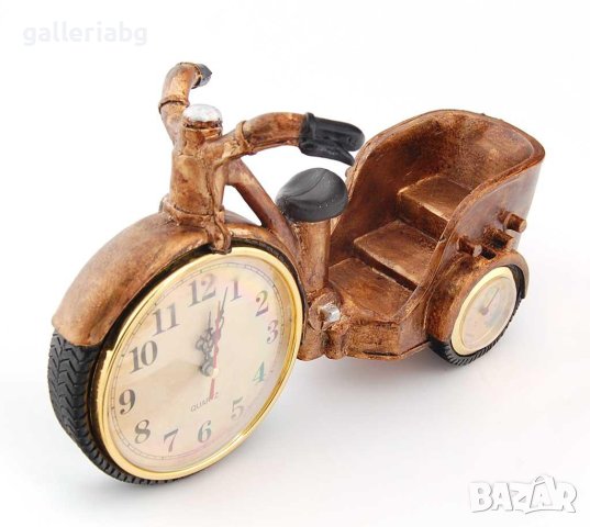 Часовник на мотор с поставка за вино и термометър , снимка 2 - Подаръци за мъже - 40366337
