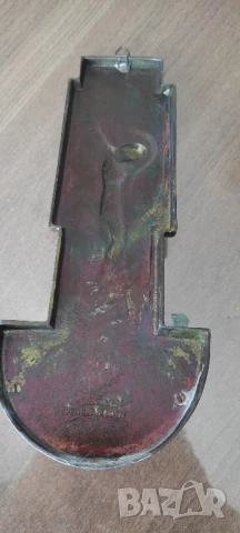 Ретро съд за светена вода* Църковна утвар* Окачва се на стена, снимка 6 - Антикварни и старинни предмети - 51036629