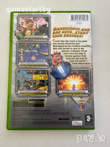 Crash Nitro Kart за Xbox classic/Xbox original, снимка 2 - Игри за Xbox - 52404908